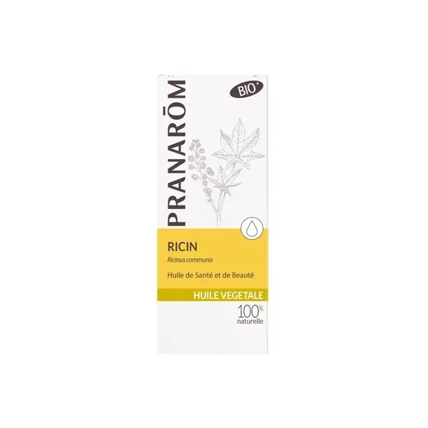 Pranarôm ricin huile végétale 50ml - Pharmacie Agnès Praden à Alès