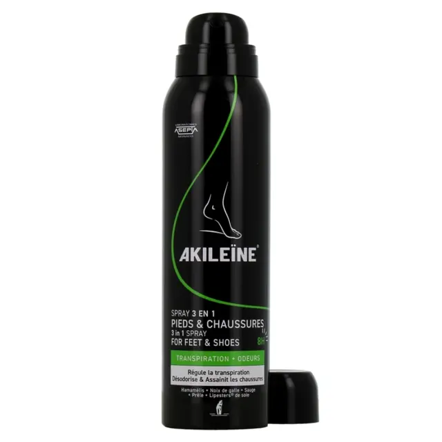 Akileine Spray 3 en 1 - Pied & Chaussure 200 ml