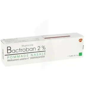 Gsk Bactroban 2% Pommade Nasale Tube 3 g 