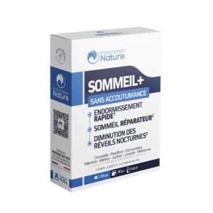 Prescription Nature Sommeil+ 30 gélules - Pharmacie Agnès Praden à Alès