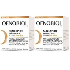 Oenobiol Sun Expert Préparateur Solaire Anti-âge 2X30 Capsules