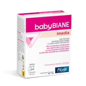Pileje BabyBiane Imédia 7 sachets - Pharmacie Agnès Praden à Alès