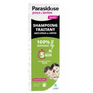 Gilbert Parasidose Shampooing 2en1 Poux Lentes 100ml - Pharmacie Agnès Praden à Alès
