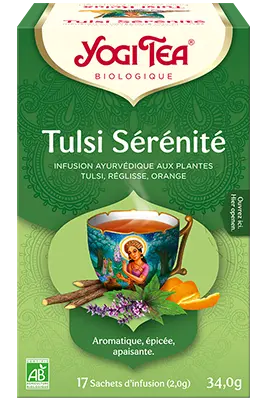 Yogi Tea Infusion Tulsi Sérénité Bio 17 Sachets