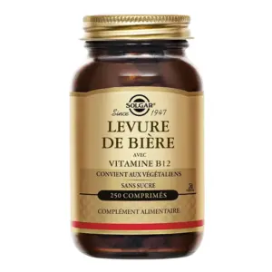 Solgar Levure de Bière 250 comprimés 