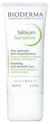 Bioderma Sébium Sensitive Soin Apaisant Anti-Imperfections 30 ml