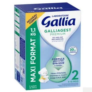 Gallia Galliagest Premium 2ème âge 6 - 12 Mois 1.1Kg