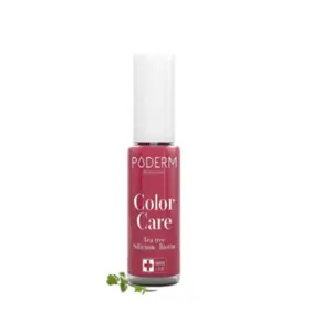 Poderm Color Care Vernis à Ongles Teinte Framboise - 8ml