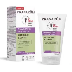 Pranarôm Aromapoux Shampooing Traitant 2en1 150ml - Pharmacie Agnès Praden à Alès