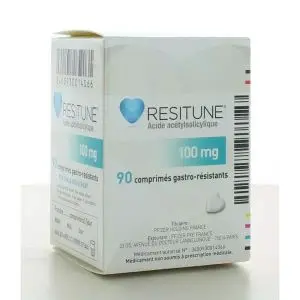 Pfizer Résitune 100 Mg 90 Comprimes Gastro-Résistants 