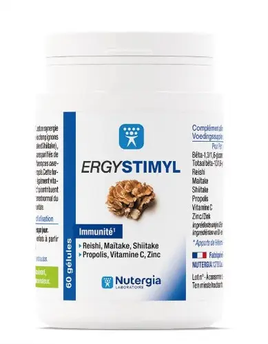 Nutergia Ergystimyl 60 Gélules - Pharmacie Agnès Praden à Alès