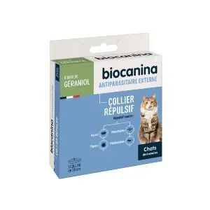 Biocanina Collier Répulsif Pour Chat 38cm x1 - Pharmacie Agnès Praden à Alès