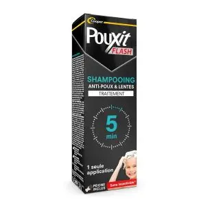 Pouxit Flash Shampooing 100Ml - Pharmacie Agnès Praden à Alès