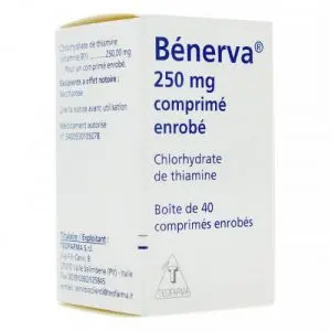 Teofarma Bénerva 250 mg - 40 Comprimés Enrobés
