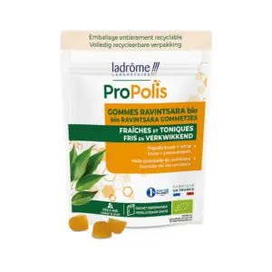 Ladrôme Gommes Propolis et Ravintsara Bio 45 g