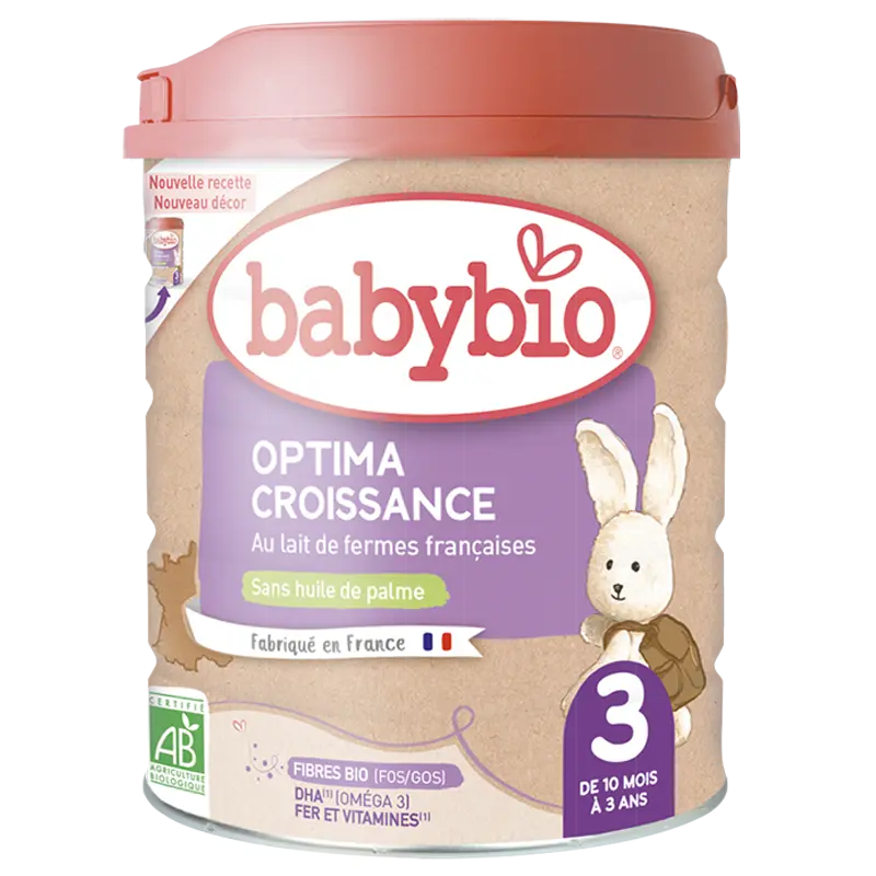 Babybio Optima 3ème âge 800g - Pharmacie Agnès Praden à Alès