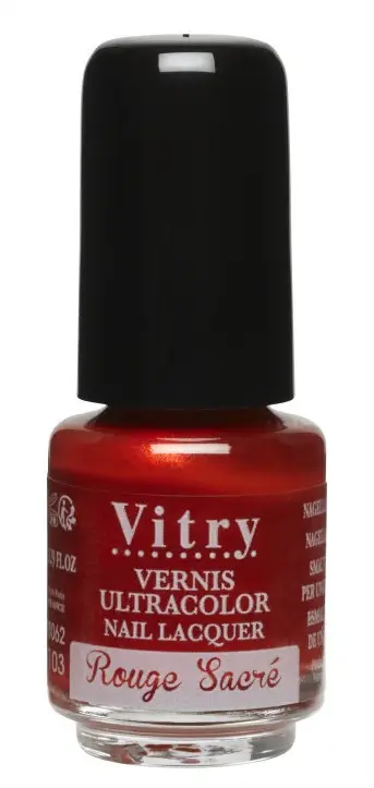 Vitry Vernis à ongles Rouge sacré N° 103 4 ml