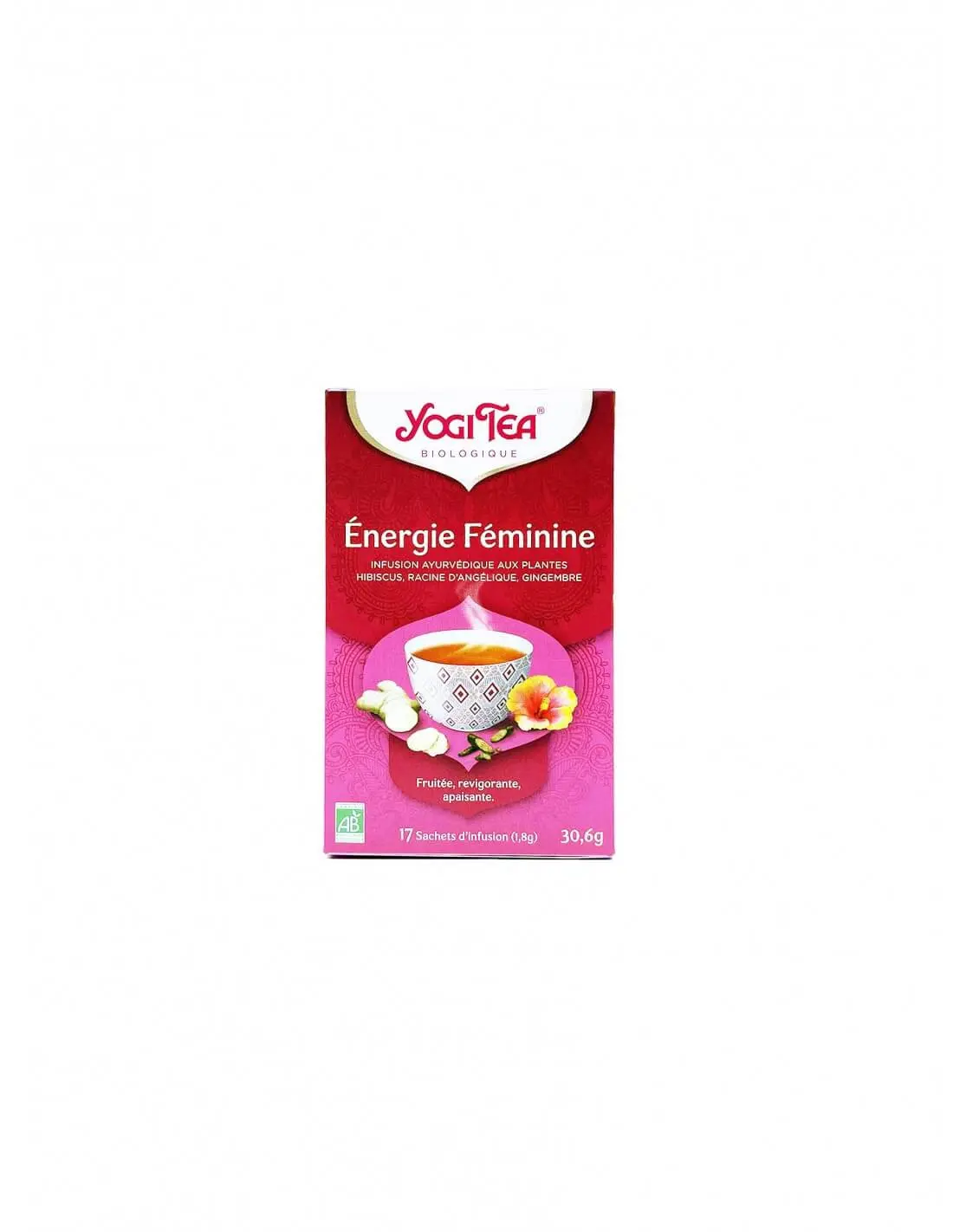 Yogi Tea Infusion Énergie Féminine 17 Sachets - Pharmacie Agnès Praden à Alès