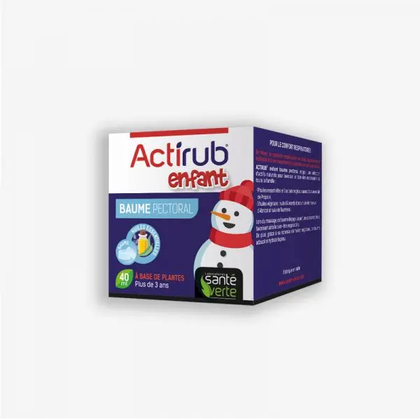 Santé Verte Actirub Baume Pectoral 40 ml