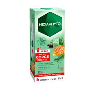 Hexaphyto Spray Mal de Gorge Intense 30 ml