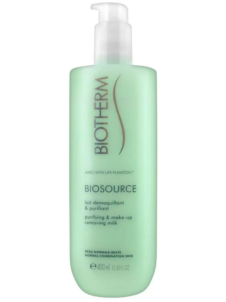 Biotherm Biosource Lait Démaquillant & Purifiant Peau Normale à Mixte 400 ml - Pharmacie Agnès Praden à Alès