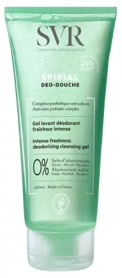 SVR Spirial Déo-Douche Gel Lavant Déodorant 200 ml - Pharmacie Agnès Praden à Alès