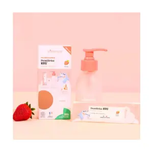 Pimpant Kit Découverte Dentifrice Kids Fraise : 1 Bouteille + 1 Stick - Pharmacie Agnès Praden à Alès