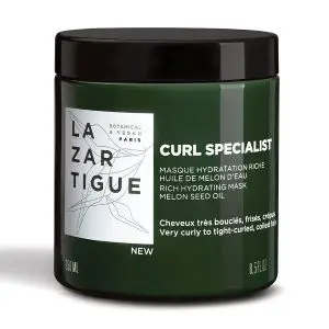 Lazartigue Curl Specialist Masque Hydratation Riche Cheveux Très Bouclés, Frisés, Crépus 250ml