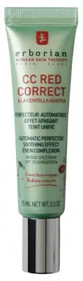 Erborian CC Red Correct à la Centella Asiatica 15 ml - Pharmacie Agnès Praden à Alès
