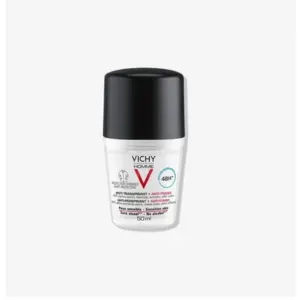Vichy Homme Déodorant Anti-Transpirant 48H Roll-On 50 ml - Pharmacie Agnès Praden à Alès