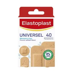 Elastoplast Pansement Universal 40 Pansements 4 Tailles