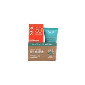 SVR Sun Secure - Crème Solaire 50ml + Après-Soleil 50ml Offert - Pharmacie Agnès Praden à Alès