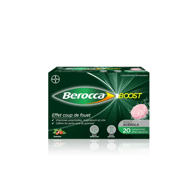 Berocca Boost 20 Comprimés Effervescents