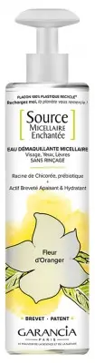 Garancia Source Micellaire Enchantée Eau Démaquillante Micellaire Fleur d'Oranger 400 ml - Pharmacie Agnès Praden à Alès