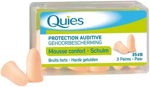 Quies protection auditive chair 3 paires