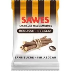 Sawes Pastilles Balsamiques Réglisse 50g