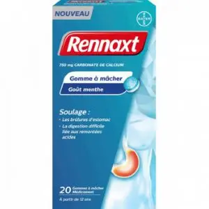 Bayer Rennaxt x20 Gommes à Mâcher