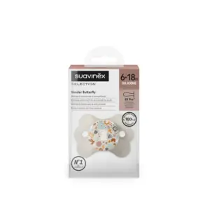 Suavinex Sucette symétrique 6/18m Wonderland beige - Pharmacie Agnès Praden à Alès