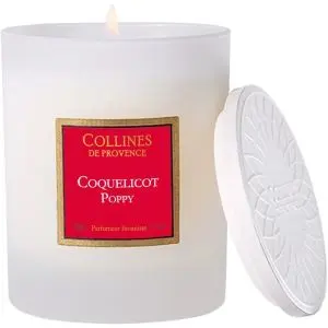 Collines de Provence Bougie Parfumée Coquelicot 180g