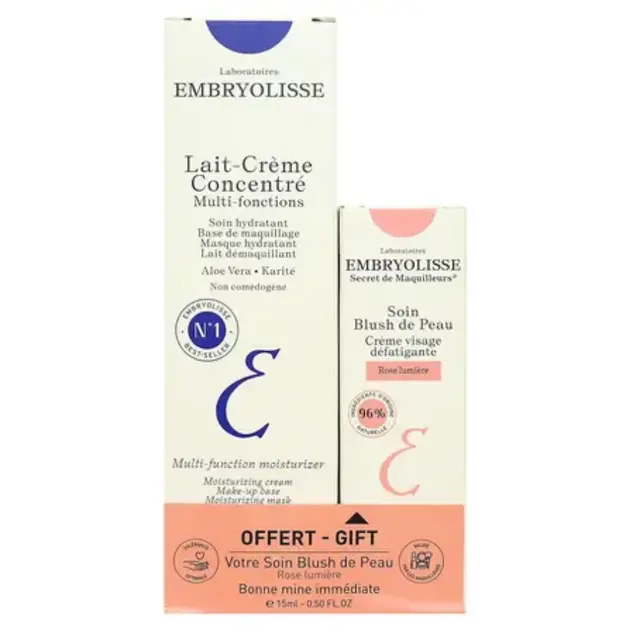 Embryolisse Lait Crème Concentré 75ml + Soin Blush De Peau 15ml Offert 