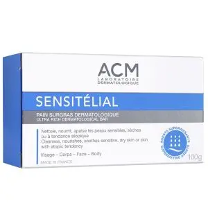 Acm Sensitelial Pain Surgras Dermatologique 100g - Pharmacie Agnès Praden à Alès
