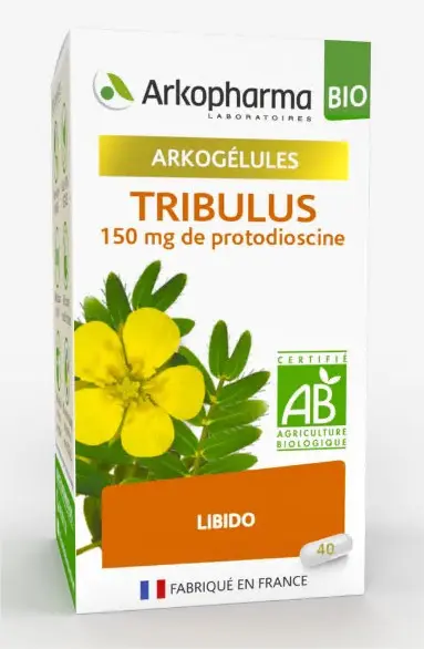 Arkopharma Arkogélules bio Tribulus 40 gélules - Pharmacie Agnès Praden à Alès