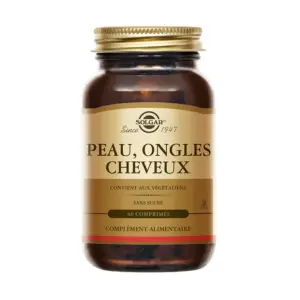 Solgar Peau, Ongles, Cheveux 60 comprimés