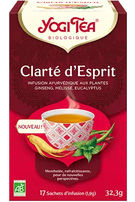 Yogi Tea Infusion Clarté d’Esprit 17 Sachets