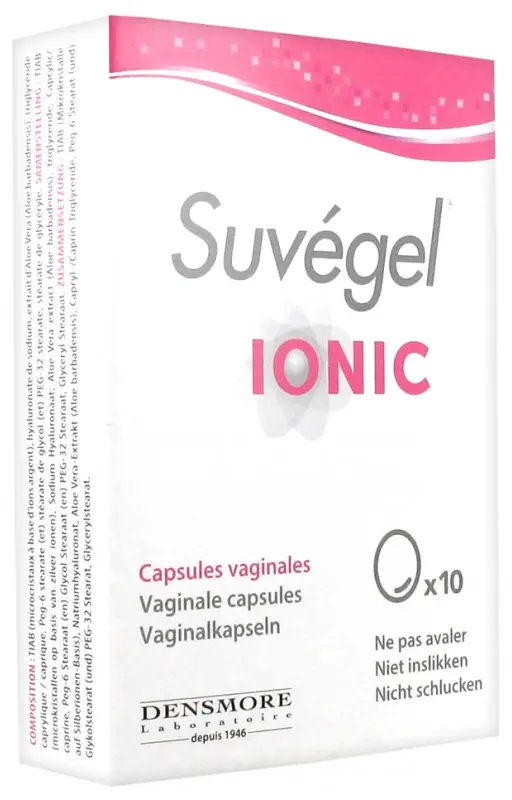 Suvégel Ionic 10 Capsules Vaginales