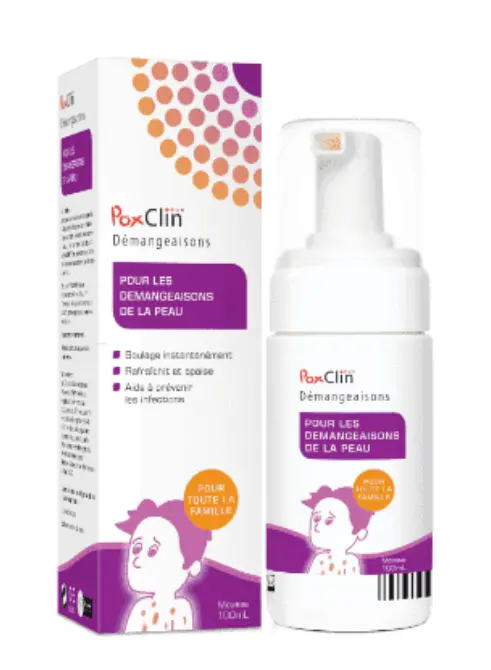 Poxclin Démangeaisons mousse 100 ml