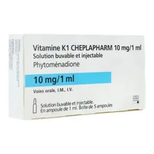 Cheplapharm Vitamine K1 10mg/1ml Solution Buvable