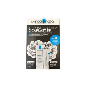 La Roche-Posay Kit Post-Tatouage - Cicaplast Gel Moussant + Baume Ultra-Réparateur - 200+40ml