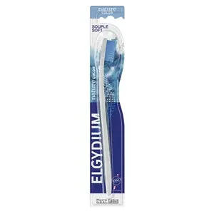 Elgydium Brosse à Dents Souple Soft Nature Color