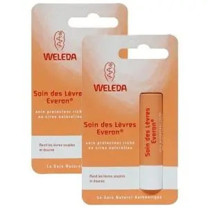 Weleda Soin des Lèvres Everon 4.8g x2 - Pharmacie Agnès Praden à Alès